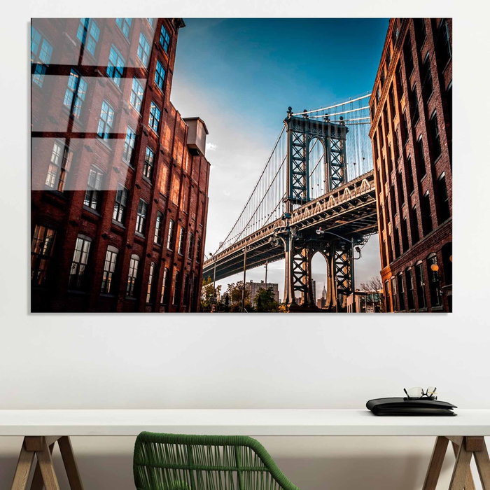 Wallity Pintura decorativa de vidrio templado UV-042 Multicolor 70 x 100 cm Wallity Pintura decorativa de vidrio templado UV-042 Multicolor 70 x 100 cm